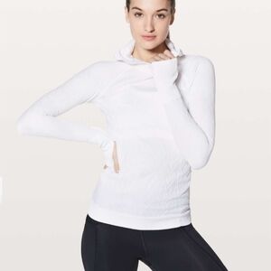 Lululemon Rest Less Warm Activewear Pull Over Hoodie Size 4